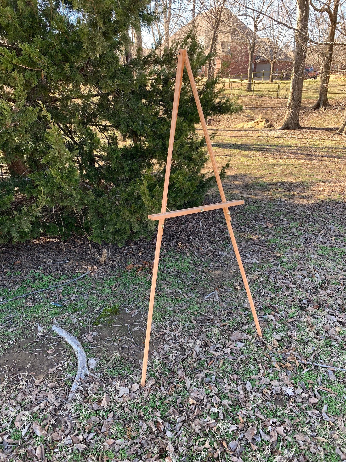 Wood Floor Easel, Wedding Sign Stand, Art Easel