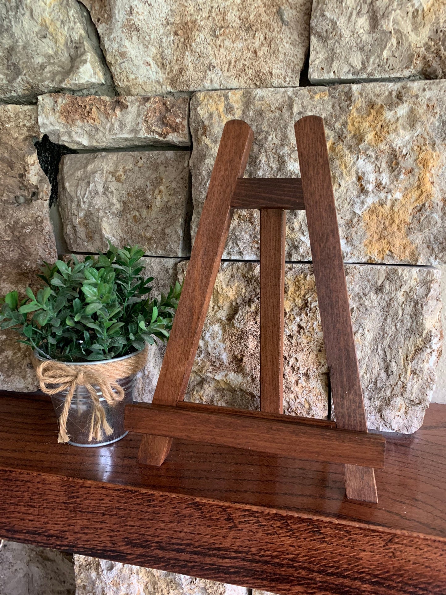 Wood Tabletop Easel, Wedding Sign Stand, Art Easel for
