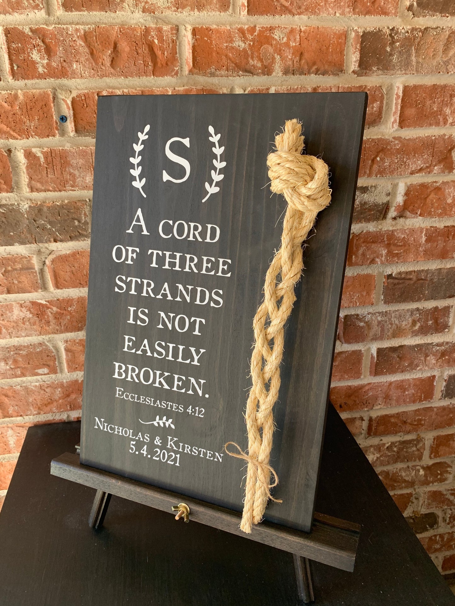 Wood Tabletop Easel, Wedding Sign Stand, Art Easel