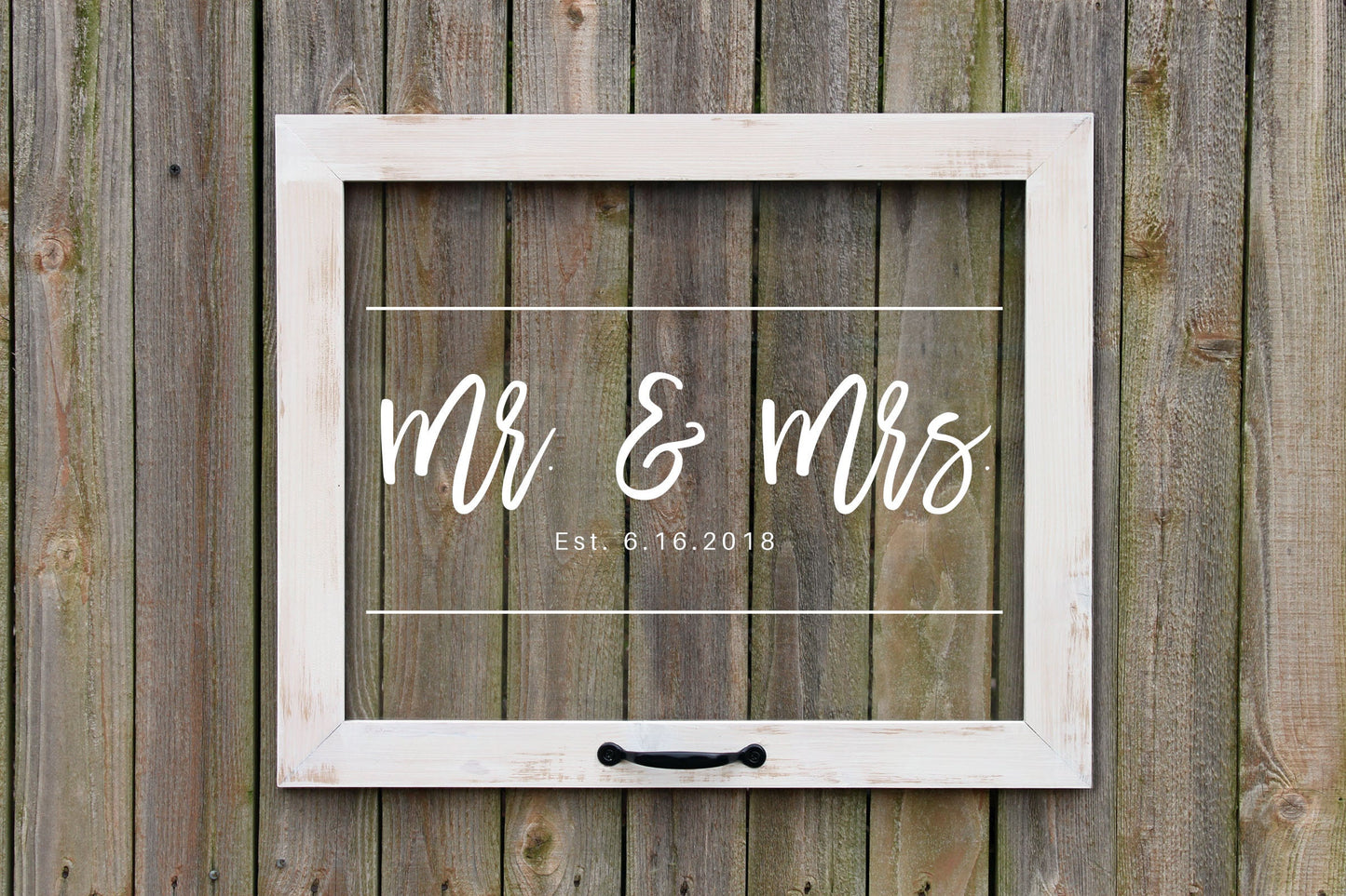 Mr. and Mrs. Family Name Sign, Acrylic Wedding Sign, Wedding Gift, Personalized Gift, Housewarming, Anniversary Gift, Wedding Decor, Rustic