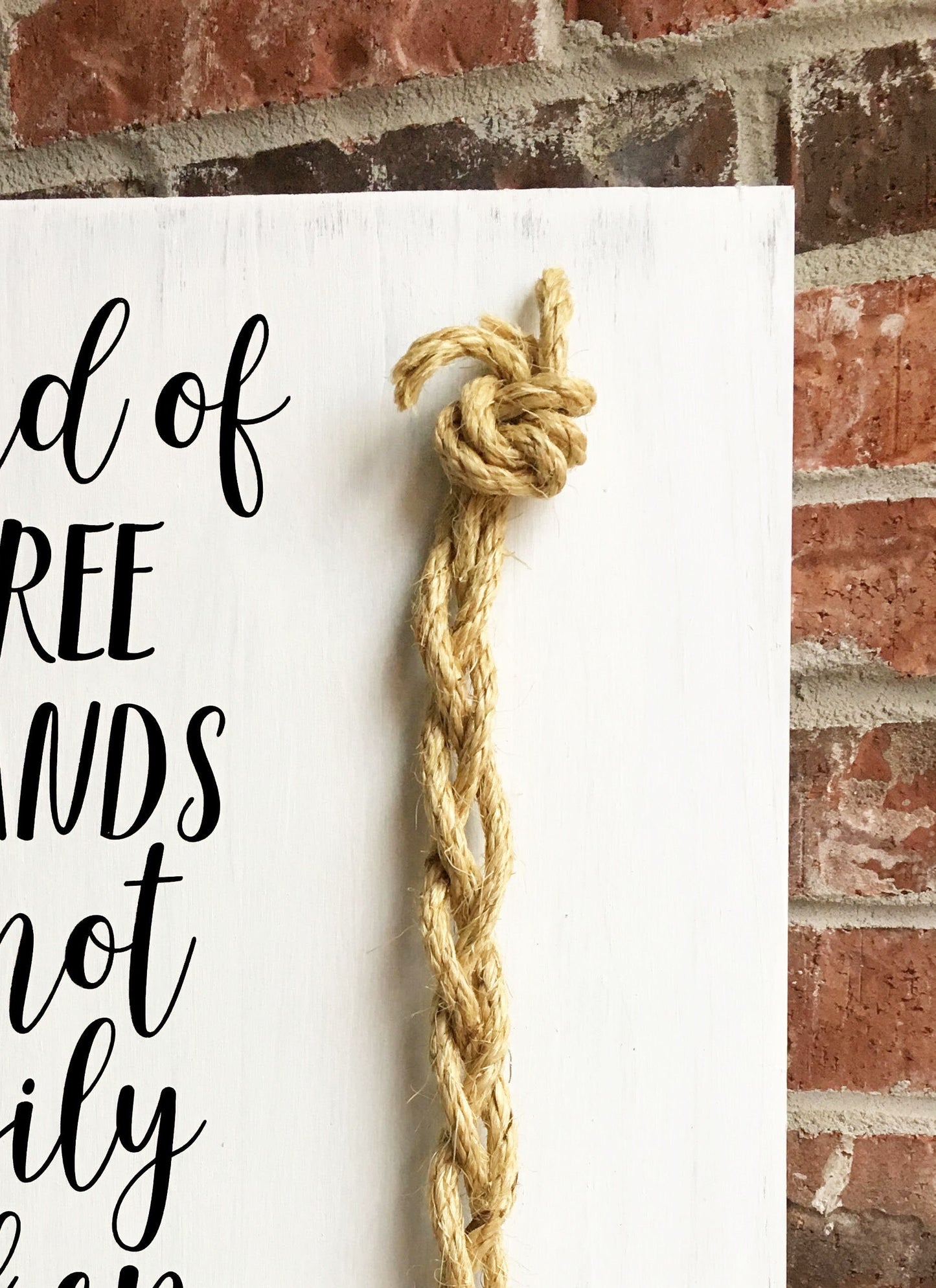 A Cord Of Three Strands Wedding Sign, Ceremony Sign, A Cord of 3 Strands, Ecclesiastes 4:9-12, Wedding Gift, Fall Wedding Decor, Cord Sign