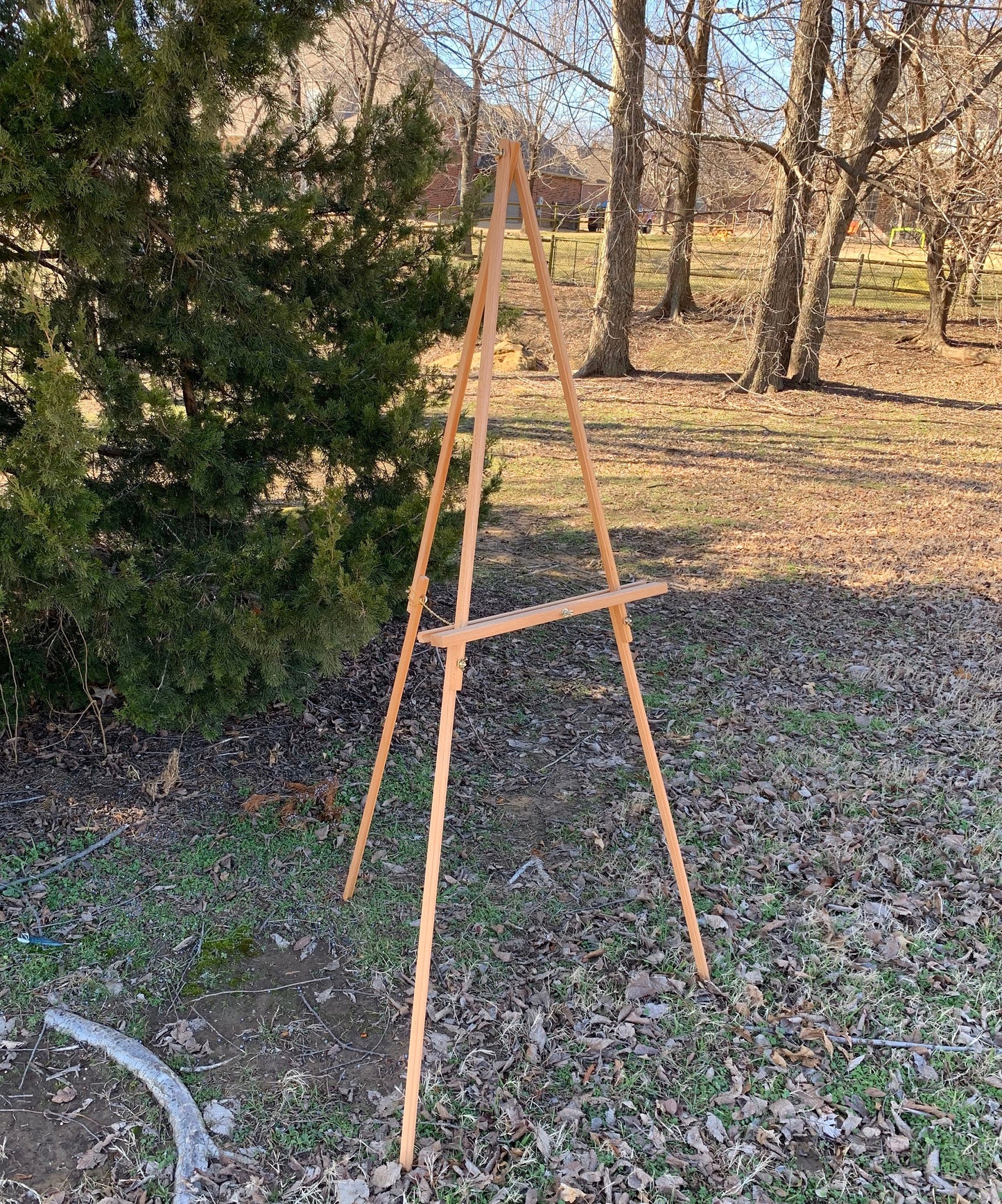 Wood Floor Easel, Wedding Sign Stand, Art Easel