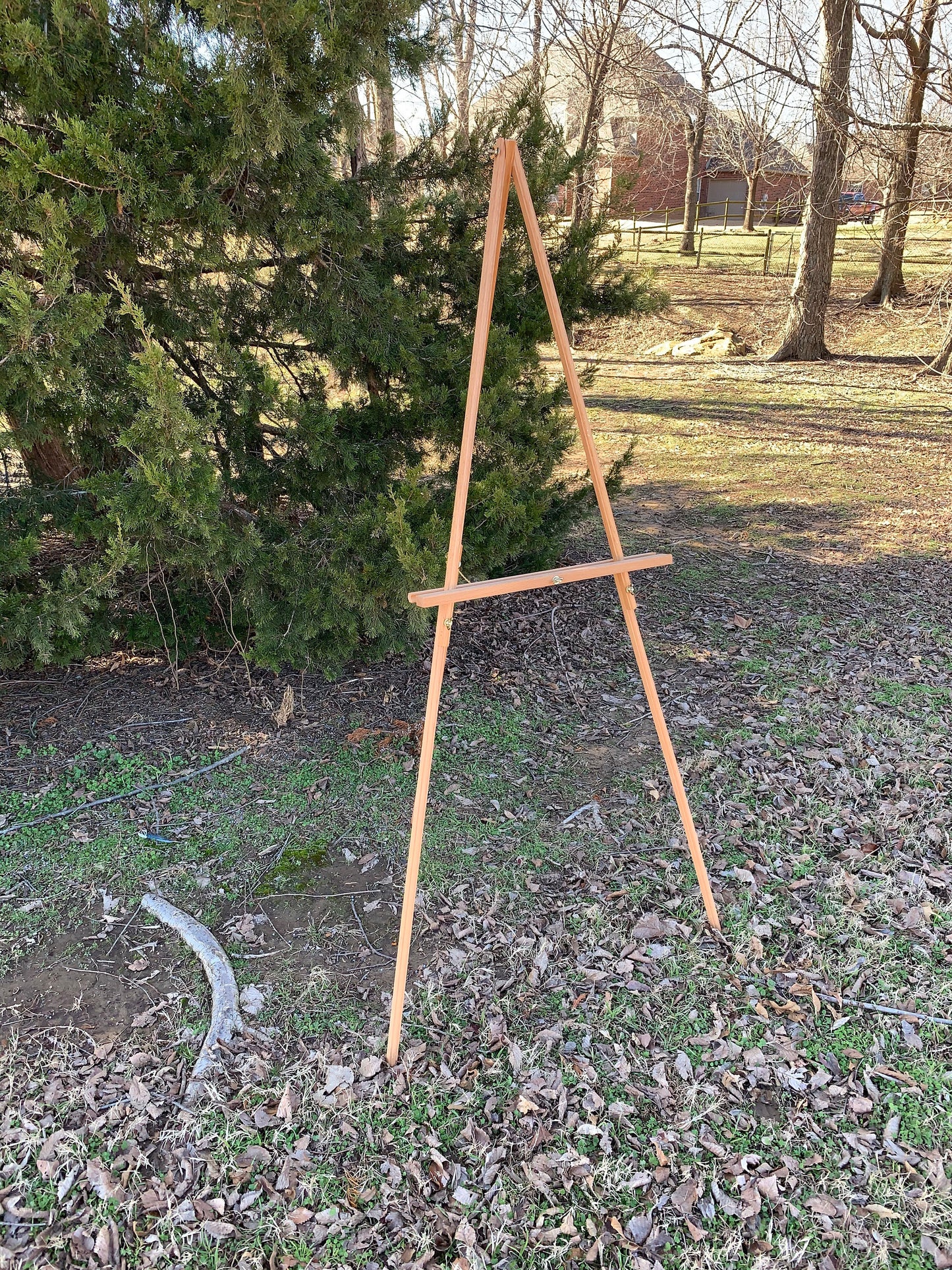 Wood Floor Easel, Wedding Sign Stand