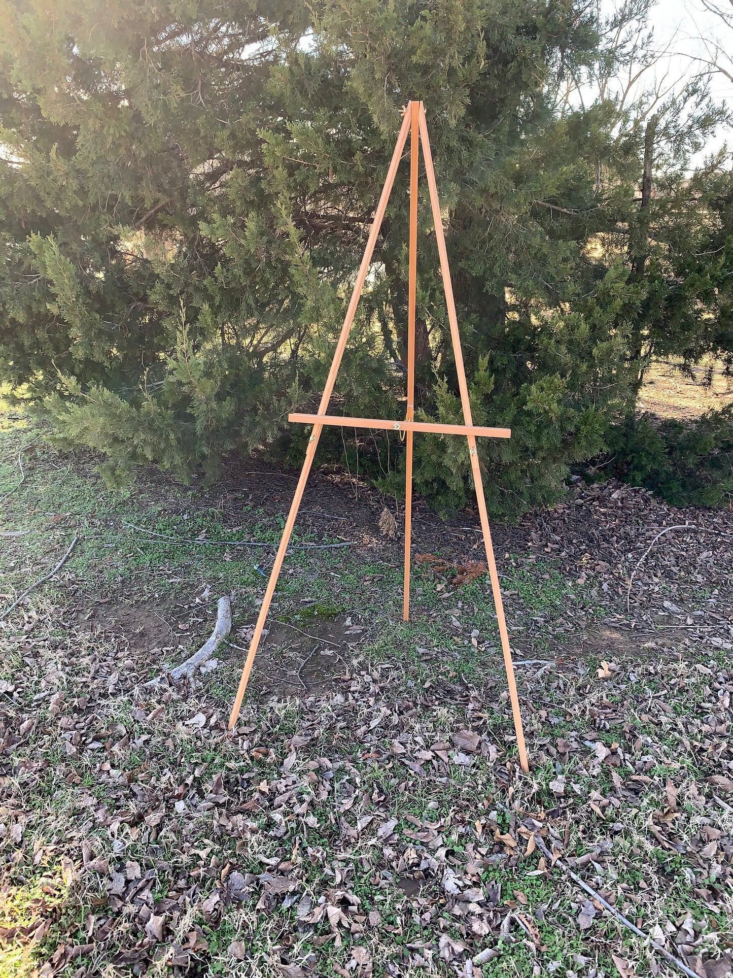 Wood Floor Easel, Wedding Sign Stand