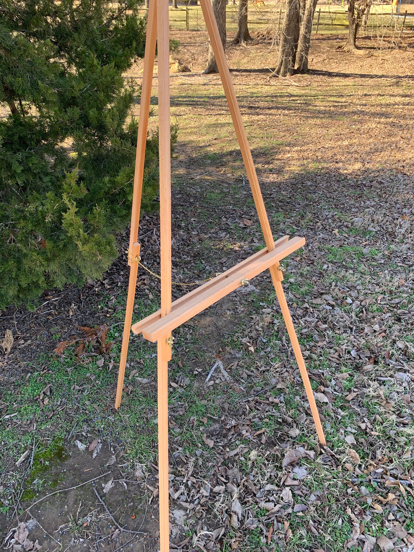 Wood Floor Easel, Wedding Sign Stand