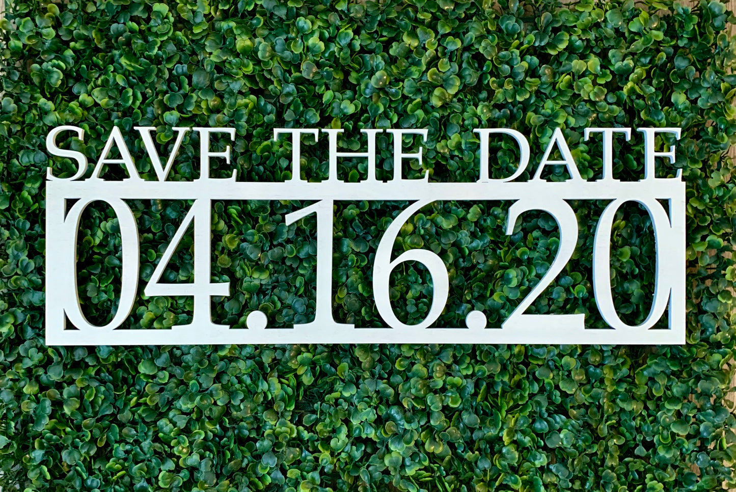 Save the Date Sign, Wedding Announcement Sign, Engagement Photo Prop, Rustic Wedding Decor