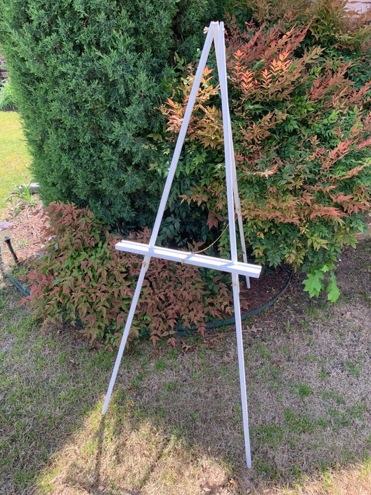 Wood Floor Easel, Wedding Sign Stand, Art Easel