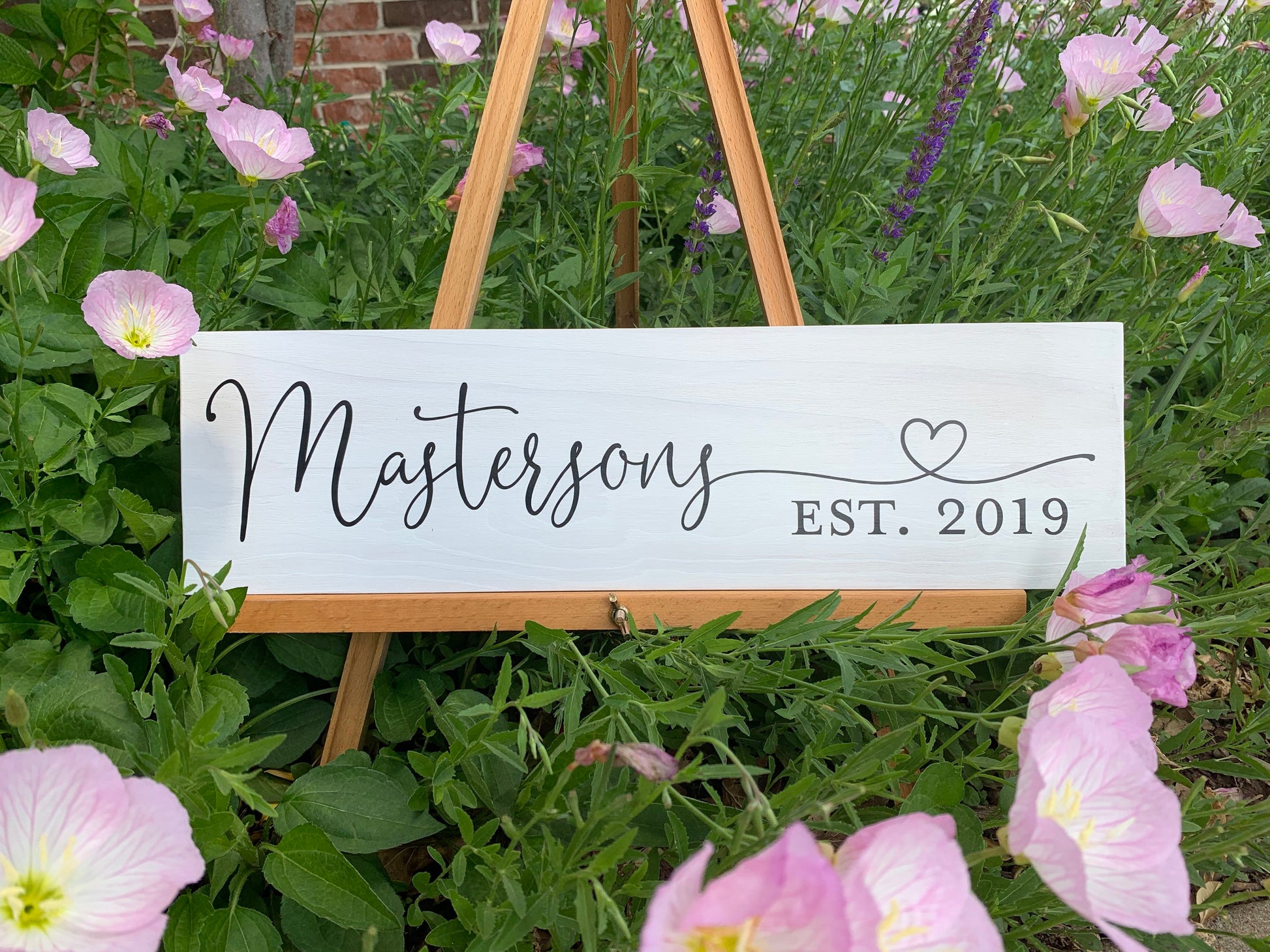 Save the Date Sign, Wedding Announcement Sign, Engagement Photo Prop, Rustic Wedding Decor