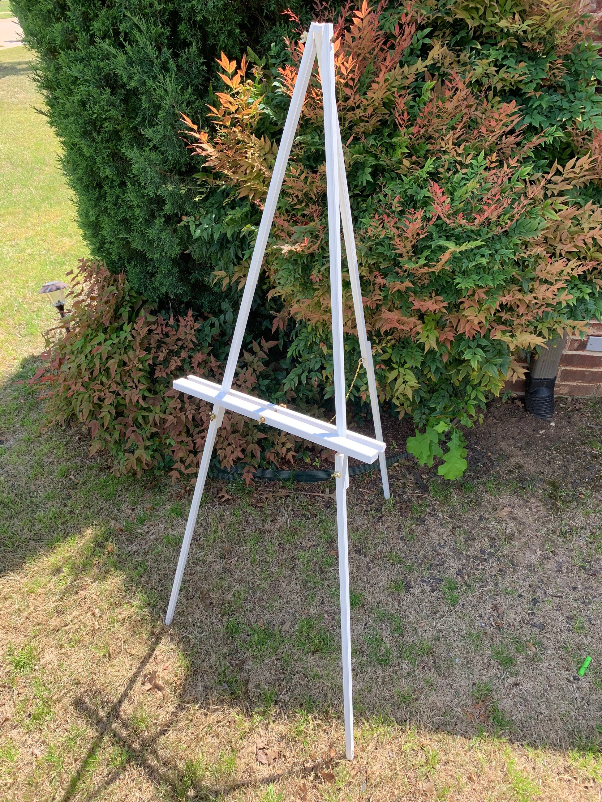 Wood Floor Easel, Wedding Sign Stand