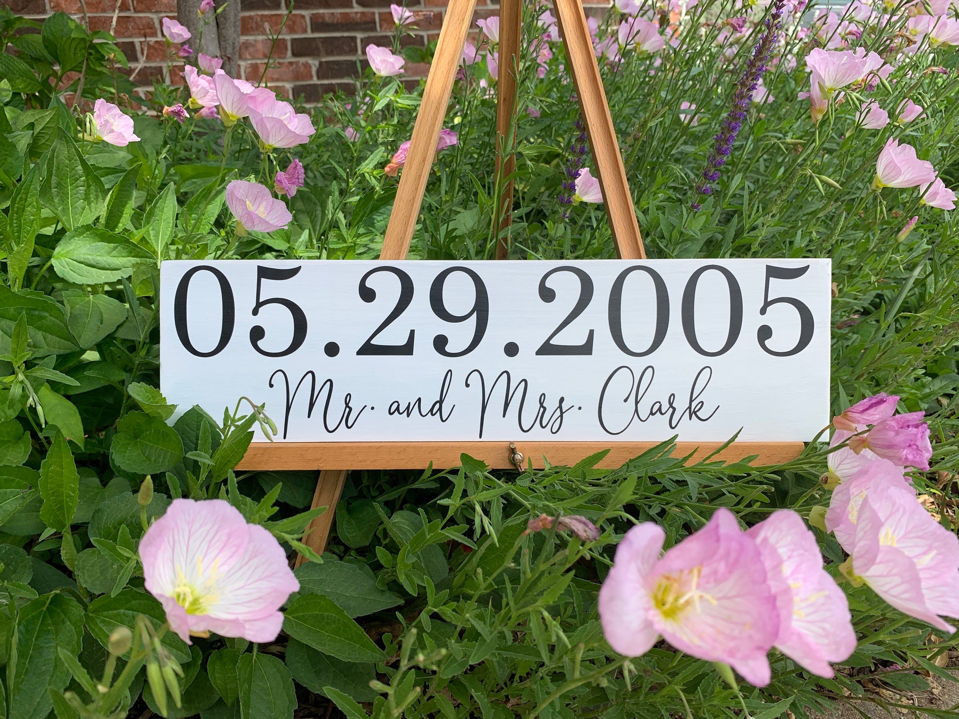 Save the Date Sign, Wedding Announcement Sign, Engagement Photo Prop, Rustic Wedding Decor