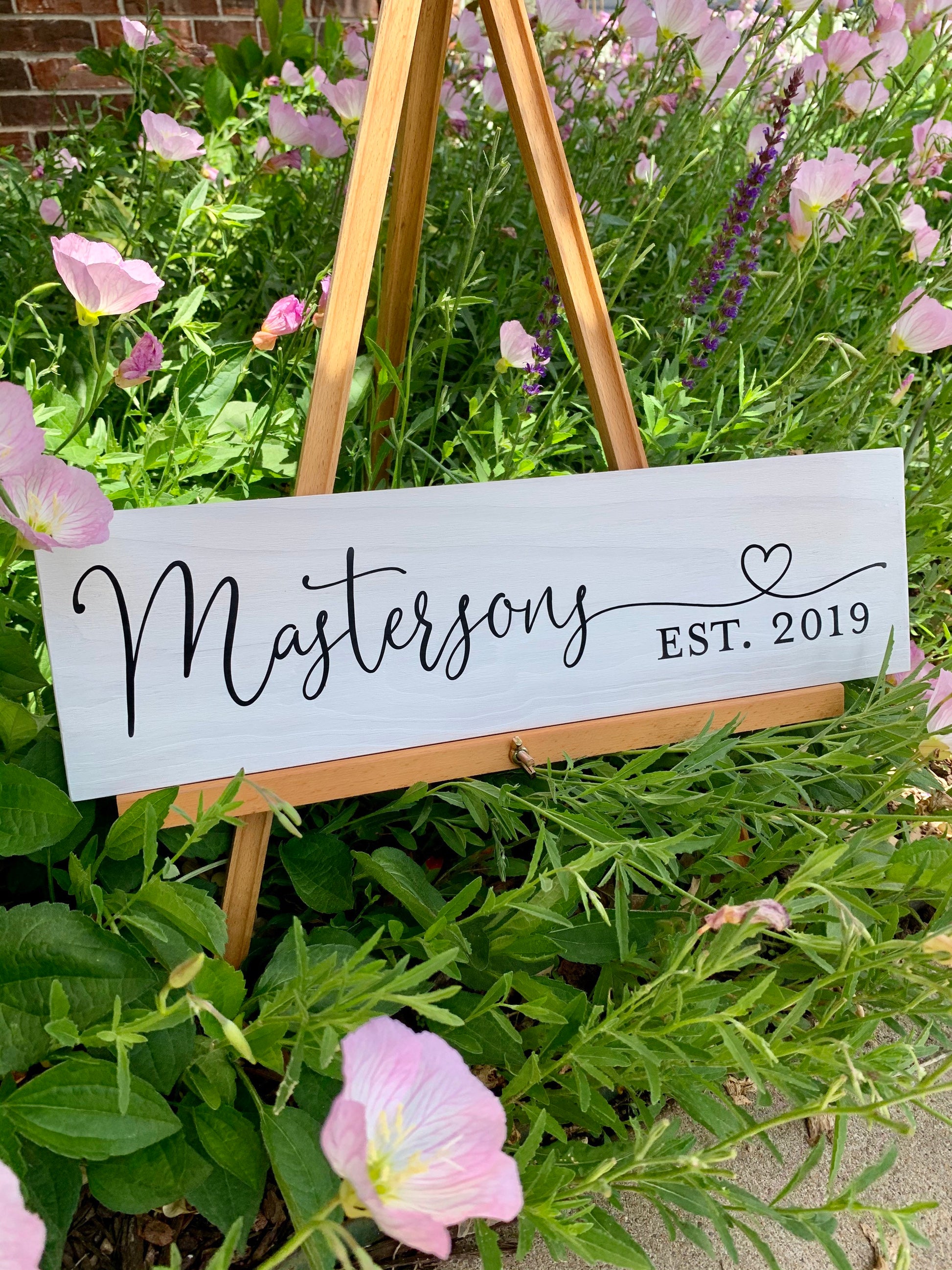 Save the Date Sign, Wedding Announcement Sign, Engagement Photo Prop, Rustic Wedding Decor