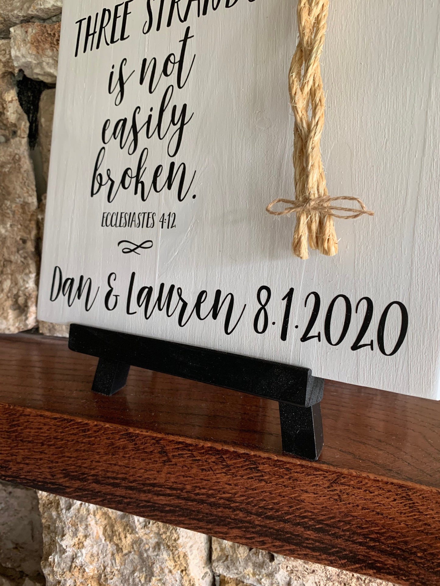 Wood Tabletop Easel, Wedding Sign Stand, Art Easel