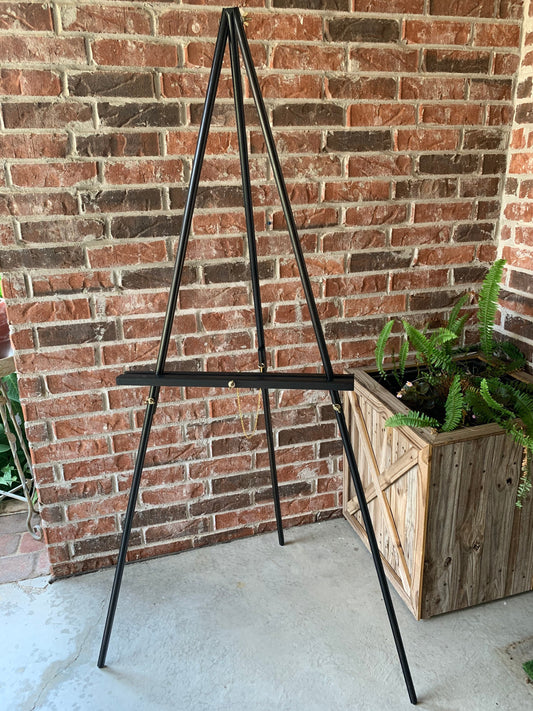 Wood Floor Easel, Wedding Sign Stand, Art Easel