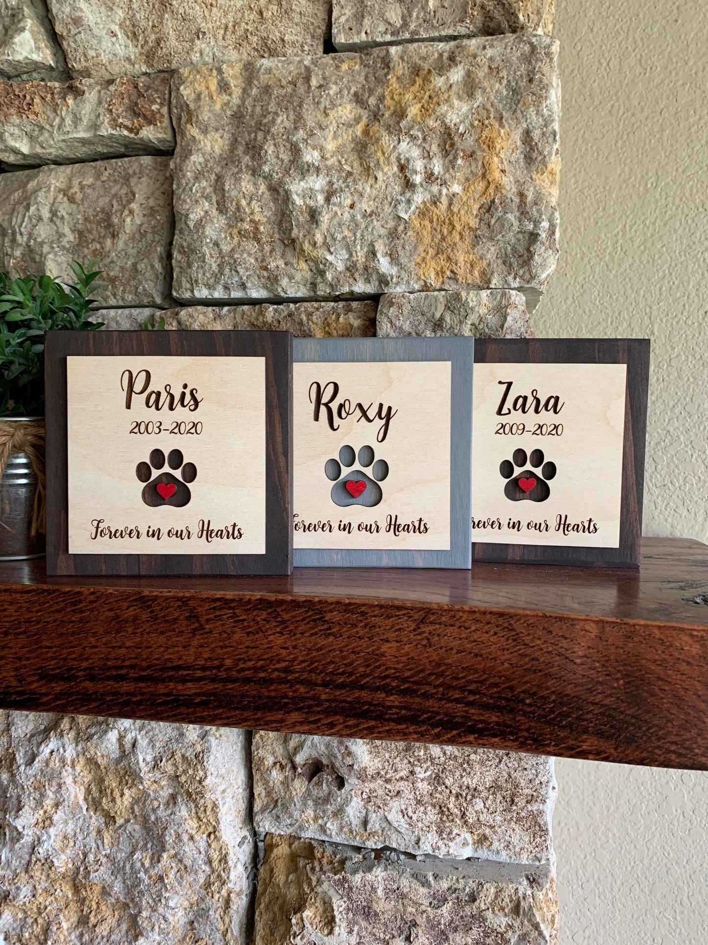 Custom Engraved Pet Memorial Sign