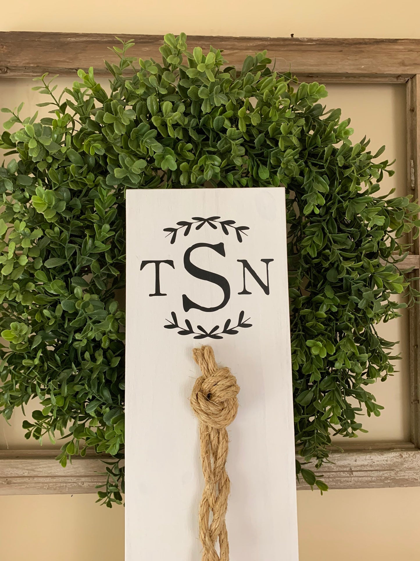 A Cord Of Three Strands Wedding Sign, Rustic Wedding Gift