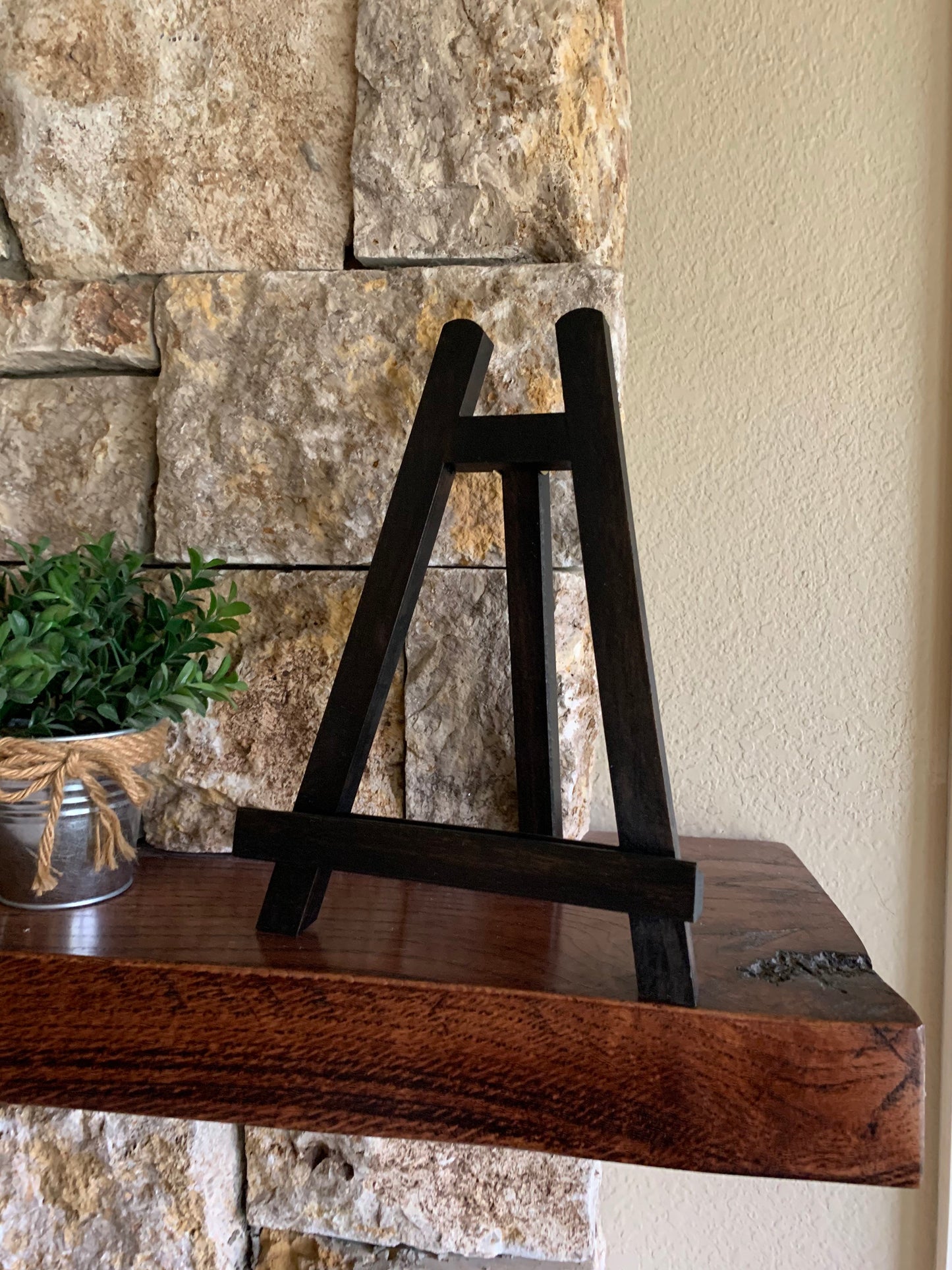 Wood Tabletop Easel, Wedding Sign Stand