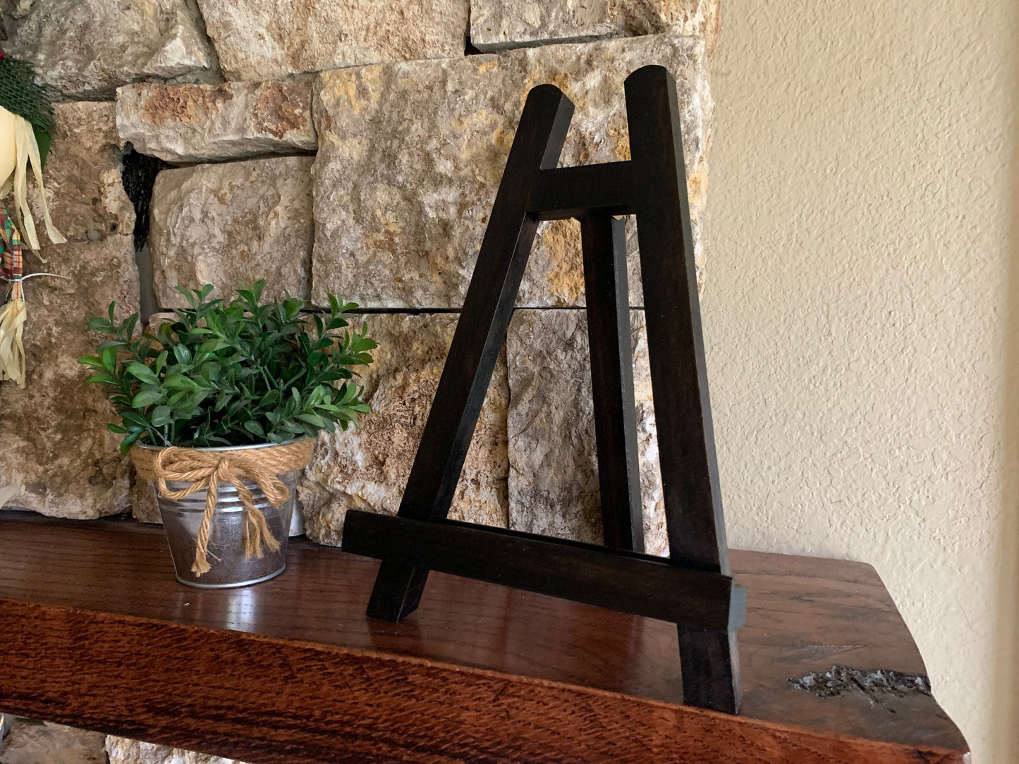 Wood Tabletop Easel, Wedding Sign Stand, Art Easel for
