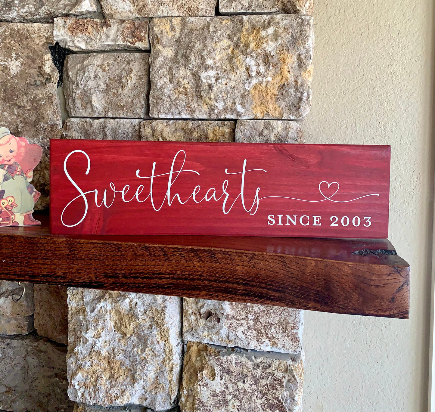 Sweetheart Since Sign, Valentines Gift