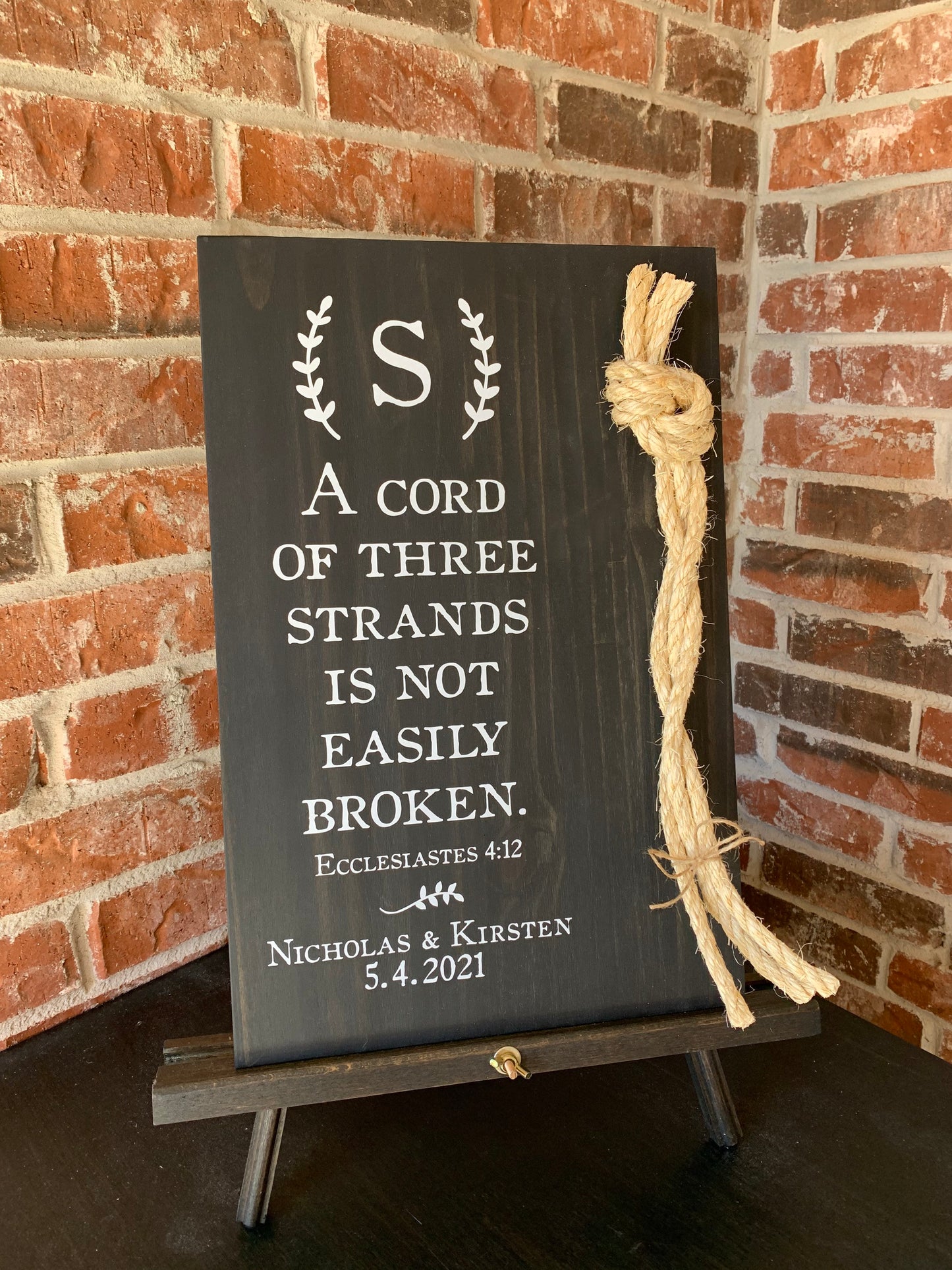 Wood Tabletop Easel, Wedding Sign Stand, Art Easel