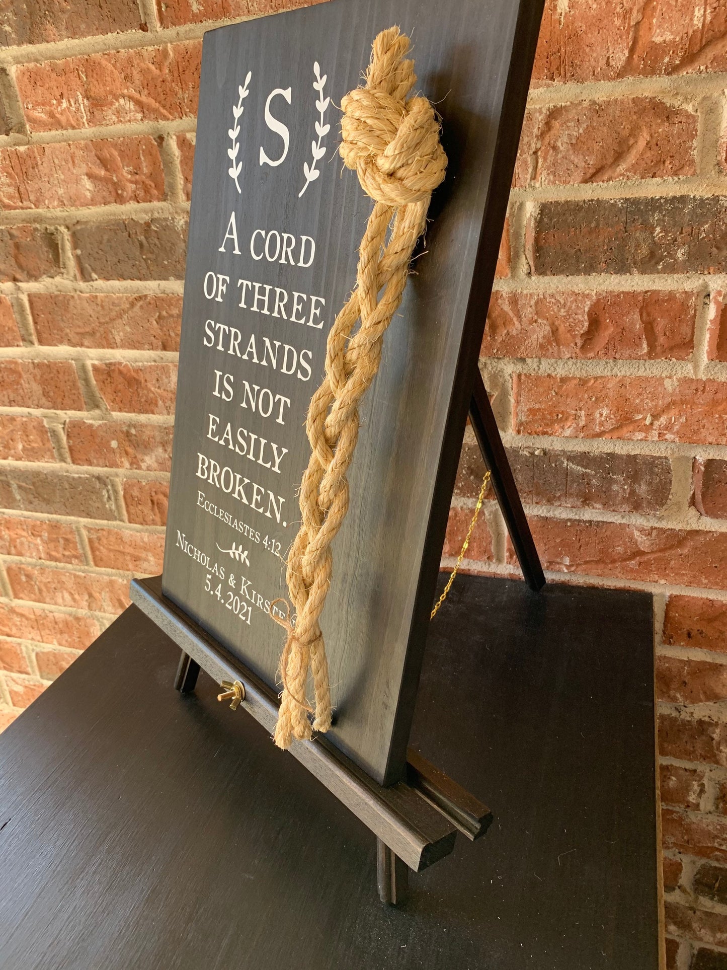Wood Tabletop Easel, Wedding Sign Stand, Art Easel