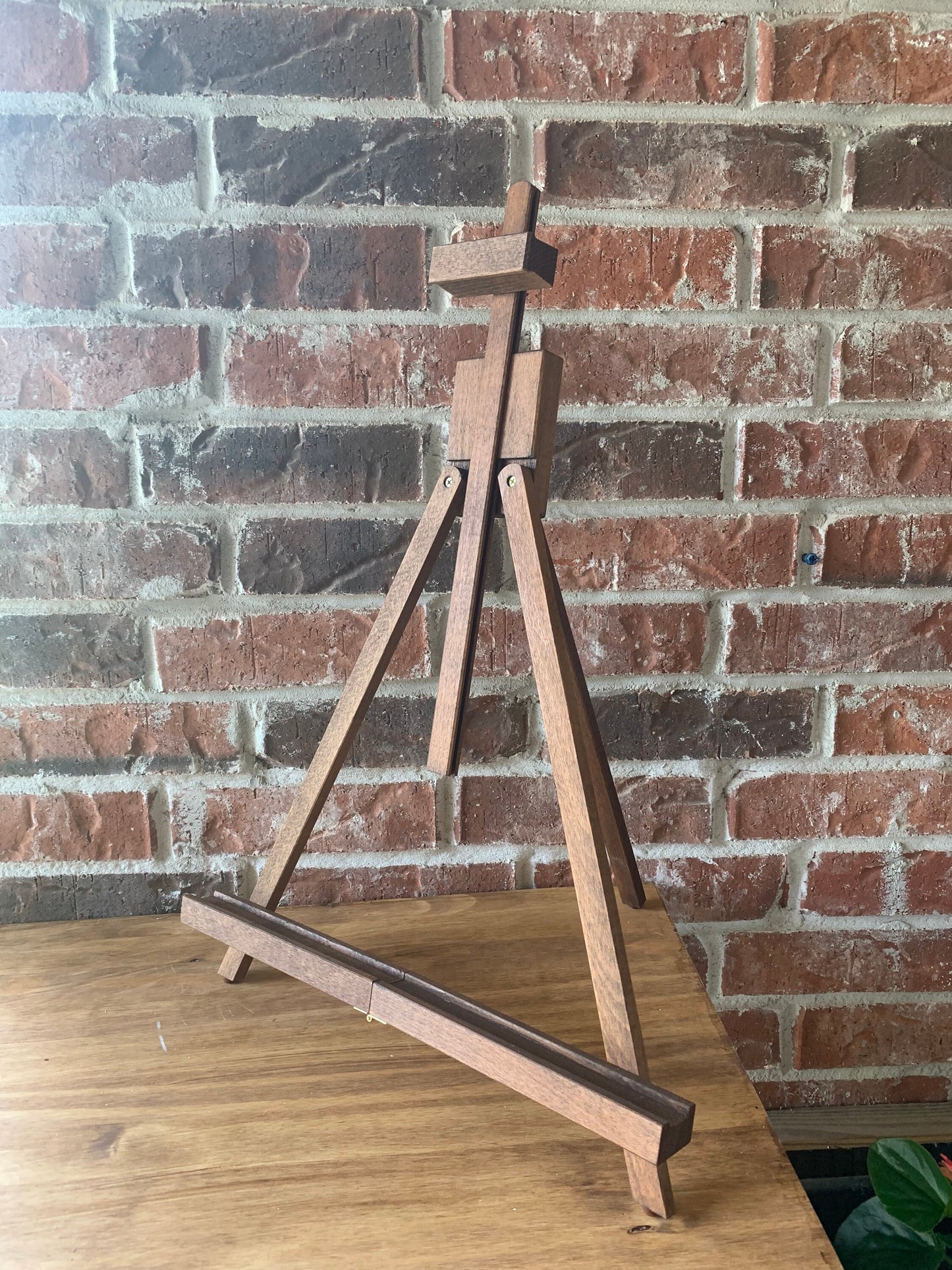 Premium Wood Tabletop Easel, Wedding Sign Stand, Art Easel