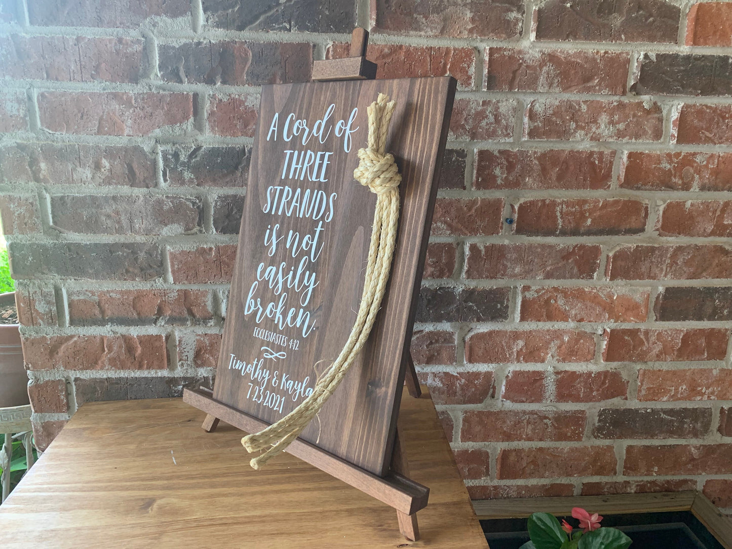 Premium Wood Tabletop Easel, Wedding Sign Stand, Art Easel