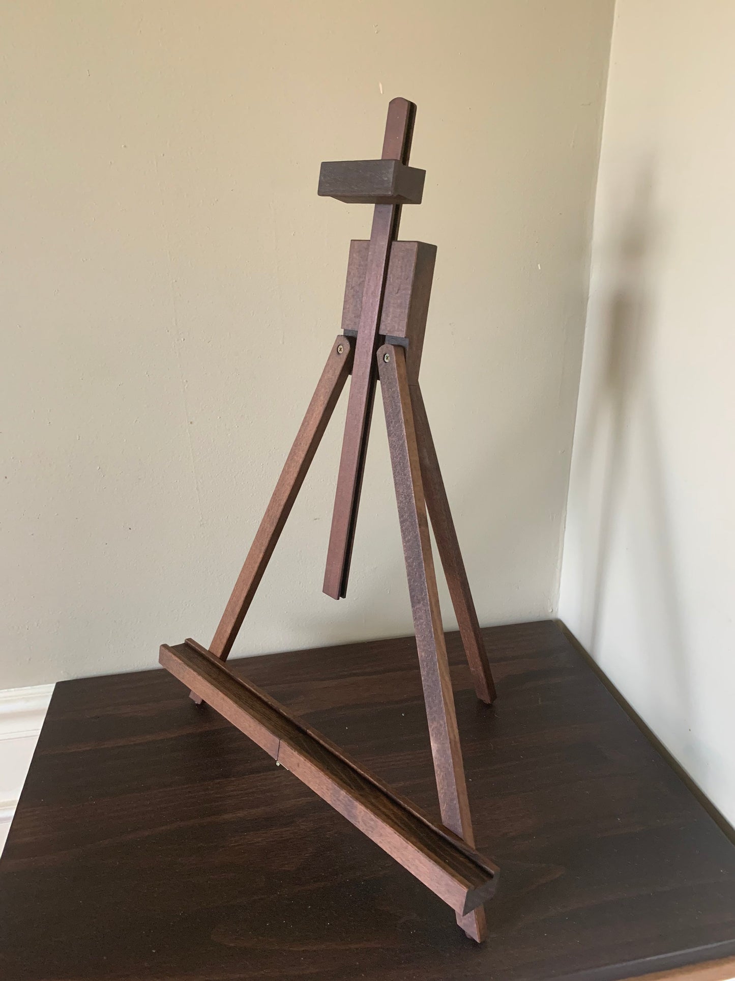 Premium Wood Tabletop Easel, Wedding Sign Stand, Art Easel