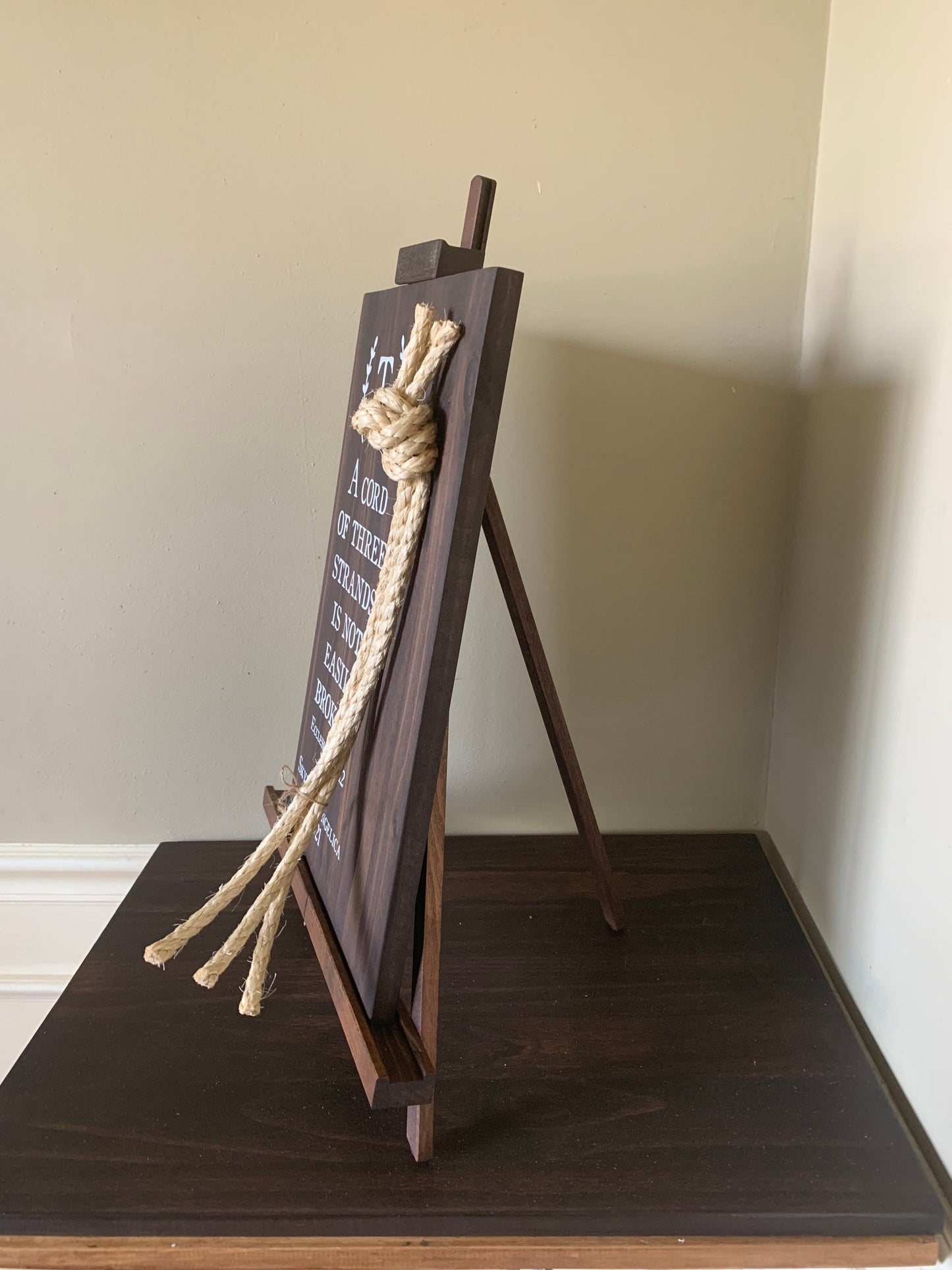 Premium Wood Tabletop Easel, Wedding Sign Stand, Art Easel