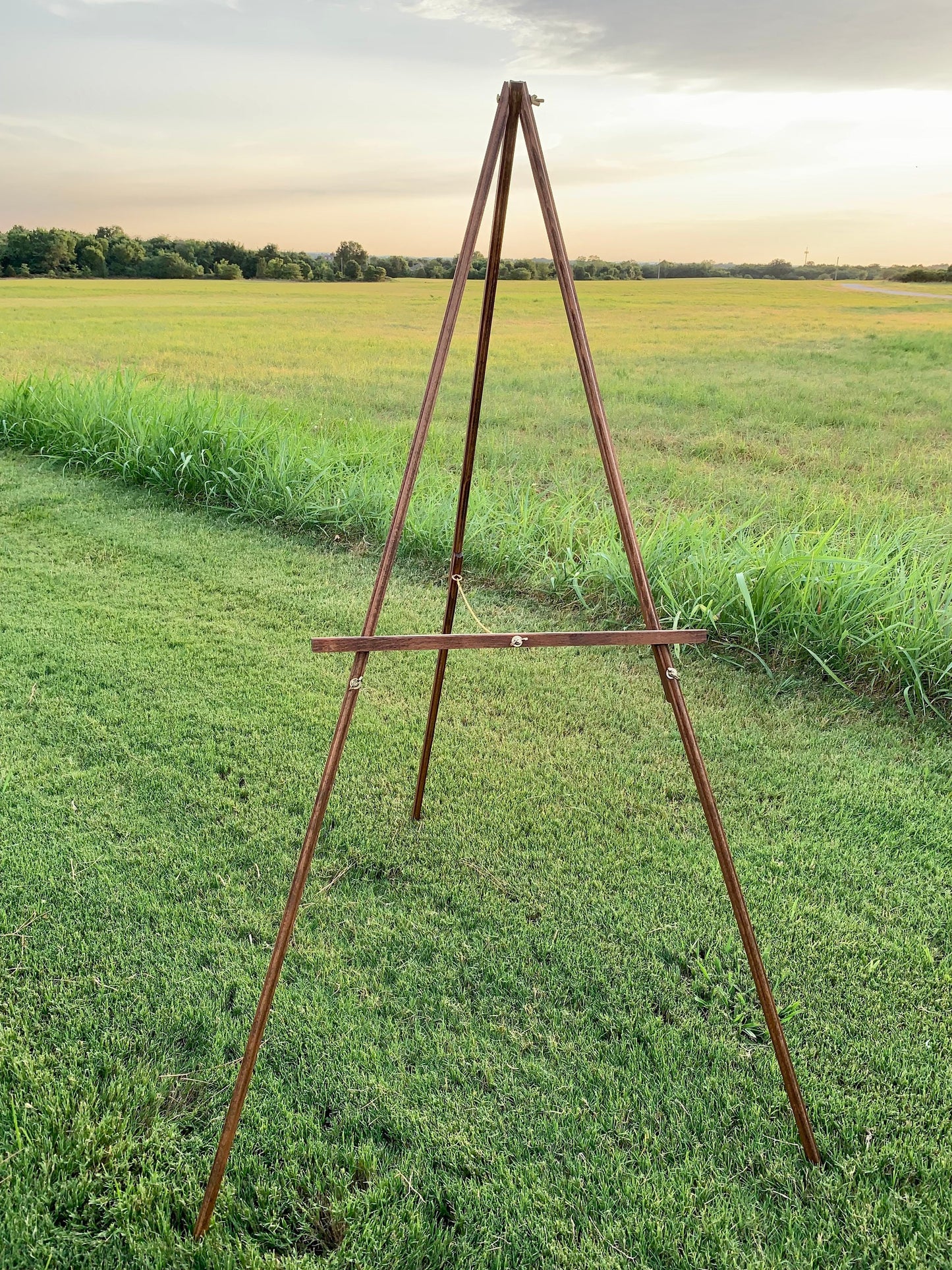 Wood Floor Easel, Wedding Sign Stand, Art Easel