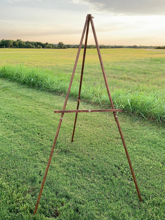 Wood Floor Easel, Wedding Sign Stand, Art Easel