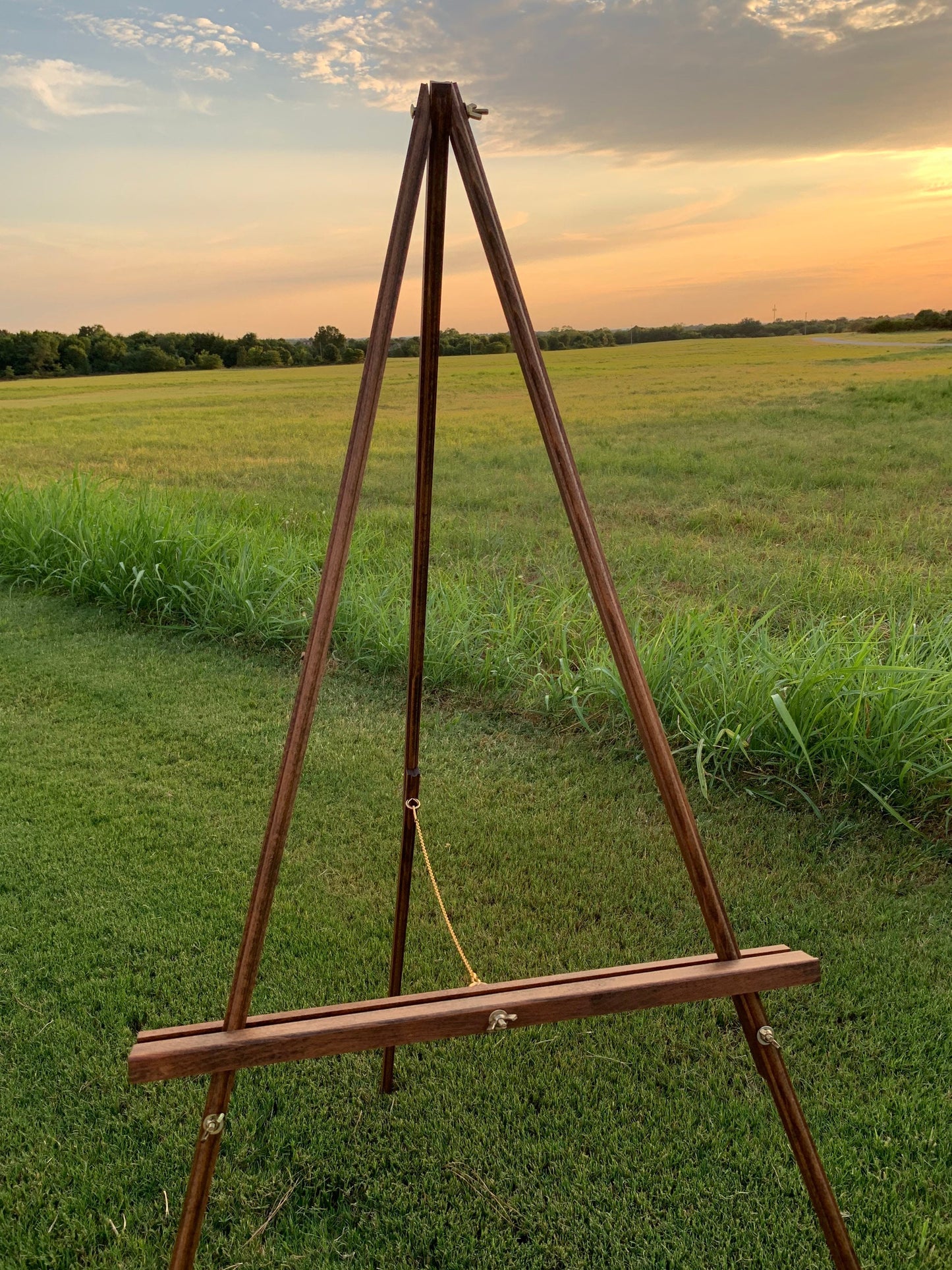 Wood Floor Easel, Wedding Sign Stand, Art Easel