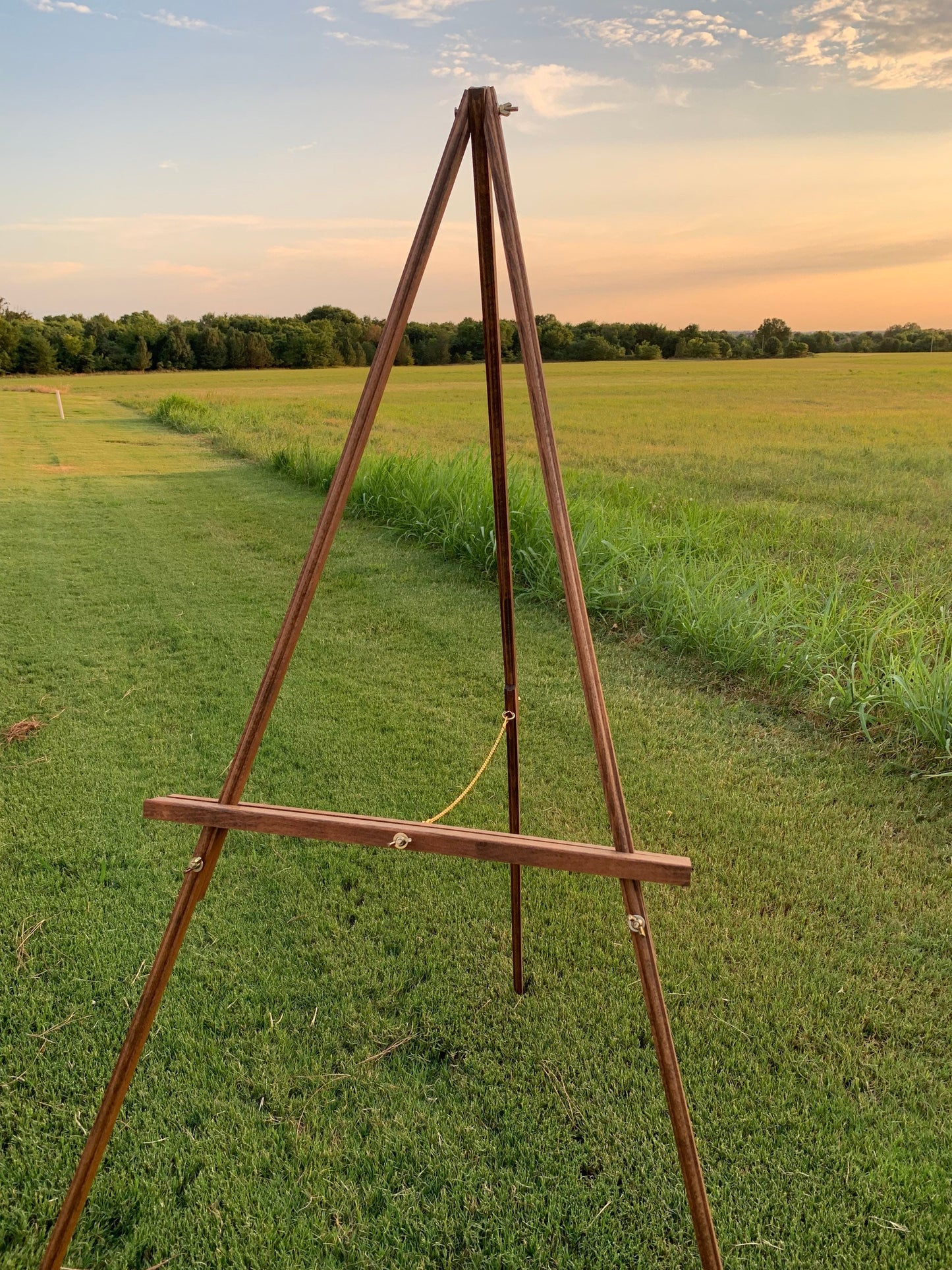 Wood Floor Easel, Wedding Sign Stand, Art Easel