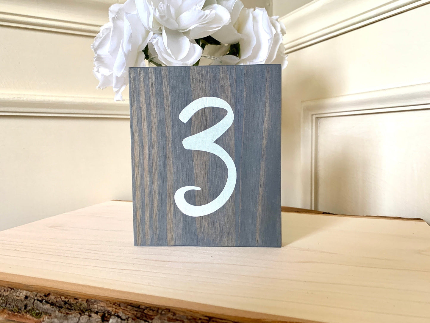 Wood Table Number, Wedding Table Numbers, Table Number Signs