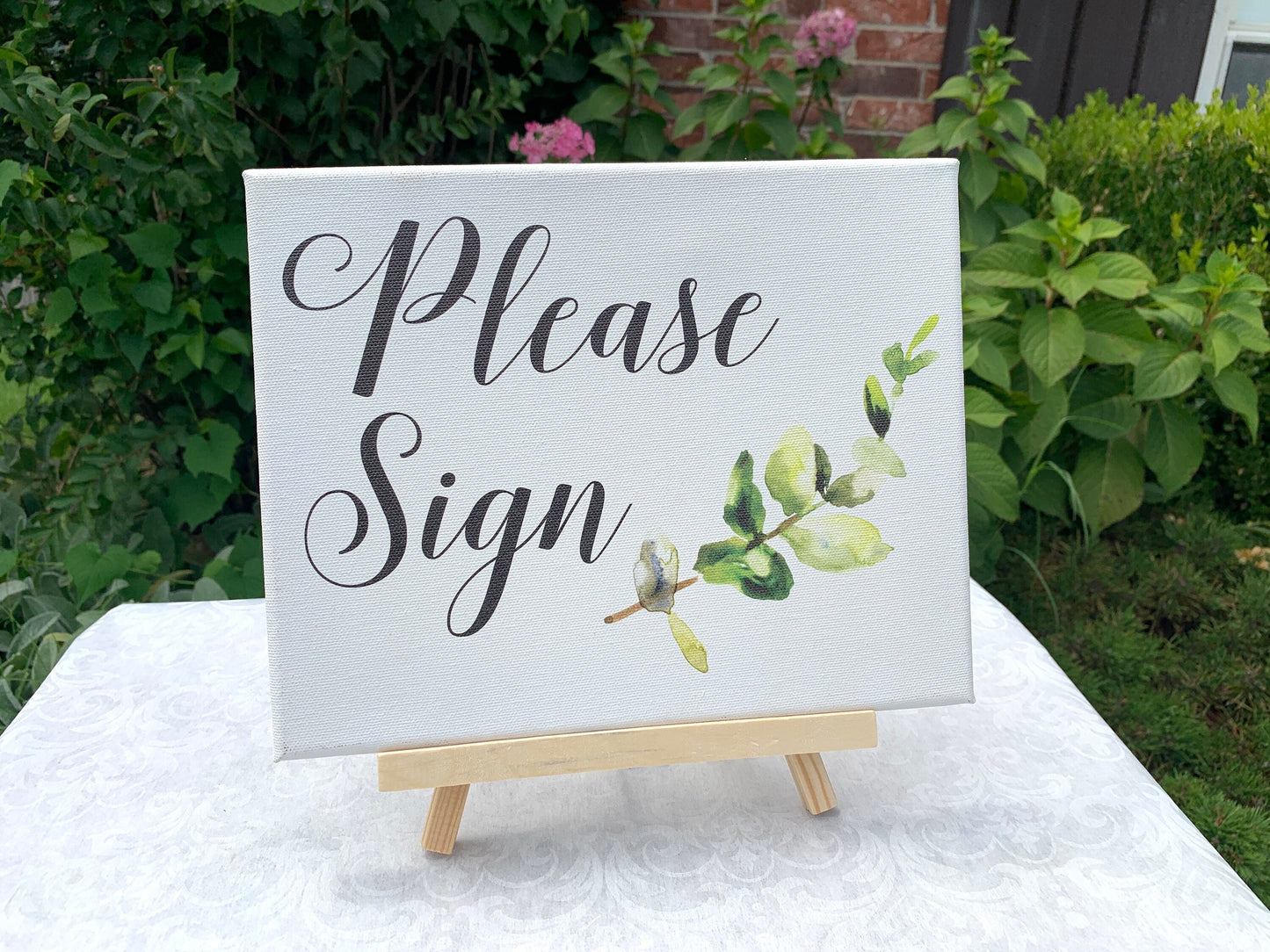 Wedding Reception Sign, Please Sign Guestbook, Favors Sign, Wedding Memorial Sign, Gifts & Cards