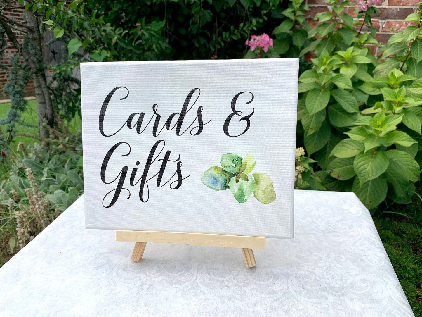 Wedding Reception Sign, Please Sign Guestbook, Favors Sign, Wedding Memorial Sign, Gifts & Cards