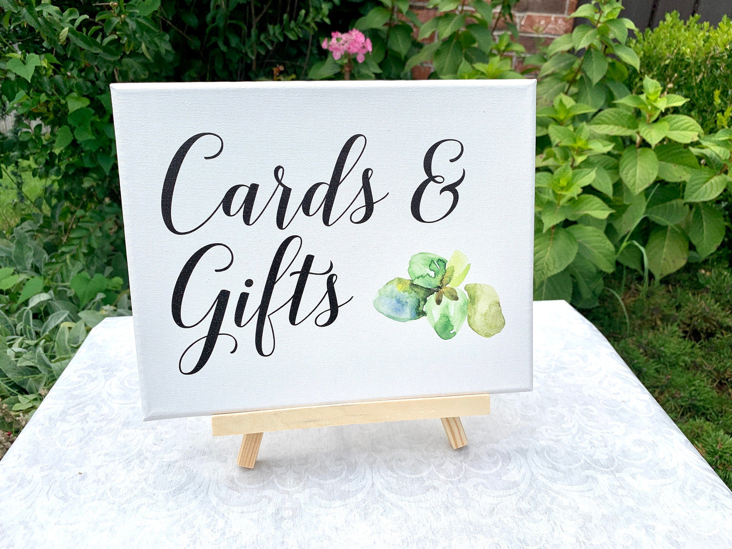 Wedding Reception Sign, Please Sign Guestbook, Favors Sign, Wedding Memorial Sign, Gifts & Cards